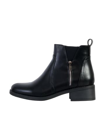 Divine Factory Stiefelette mit Reißverschluss Schwarz