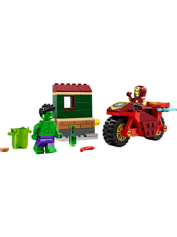 LEGO Super Heroes 76287 Iron Man mit Bike und der Hulk