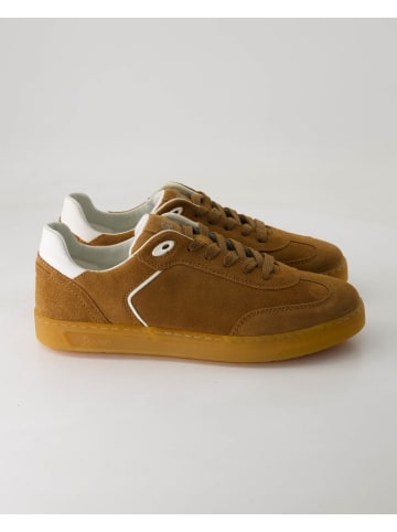 Sioux Sportliche Schnürschuhe in Braun