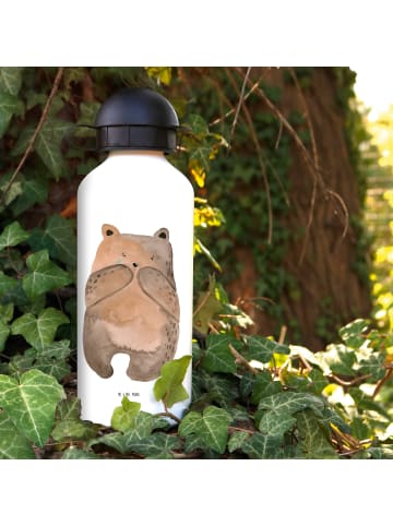 Mr. & Mrs. Panda Trinkflasche Bär Verlust ohne Spruch in Weiß