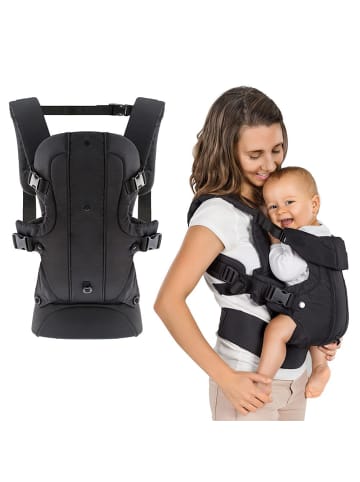 fillikid Babytrage Walk 4in1 - Schwarz in schwarz