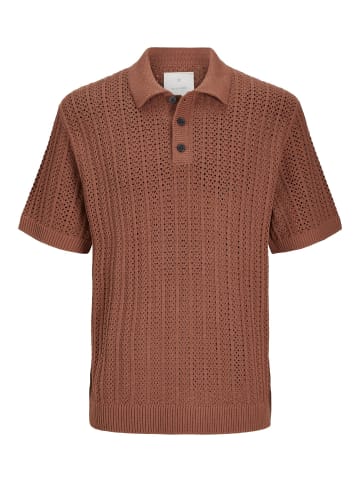 Jack & Jones Poloshirt in Redwood Burl