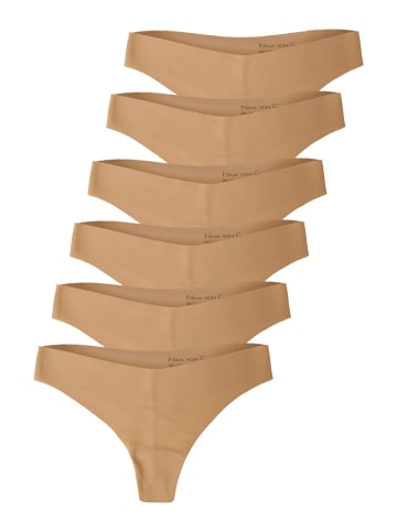 Nina von C. 6er Pack String in caramel