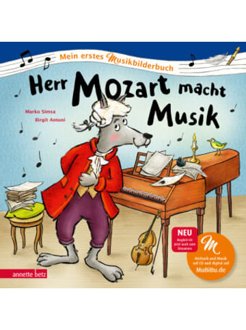 Betz, Wien Buch - Herr Mozart macht Musik (Mein erstes Musikbilderbuch mit CD und zum Stre