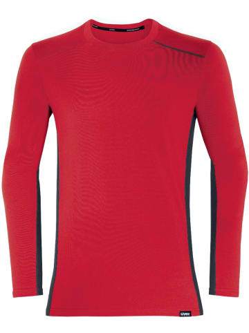 Uvex Longsleeve in Rot