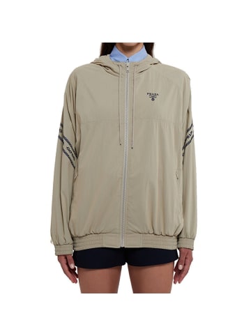 PRADA Beige Baumwolle Shell Jacke