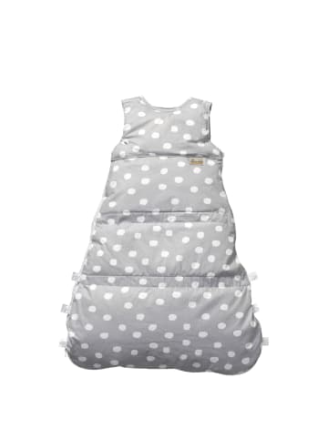 Kinderhaus Blaubär Daunenschlafsack TOP in Silber Flocken