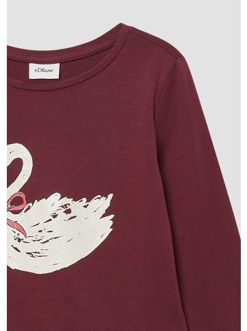 s.Oliver T-Shirt in 4917_bordeaux