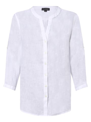 Franco Callegari Leinenbluse in weiß