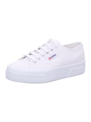 Superga Damen- Schnürschuhe PLATFORM in Weiß