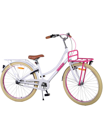 Volare Kinderfahrrad Excellent Fahrrad für Mädchen 26 Zoll Kinderrad in Weiß 9 Jahre