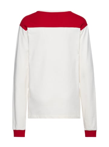 Queen Kerosin Queen Kerosin Langarmshirt Makin' Cowboys Cry in naturweiß
