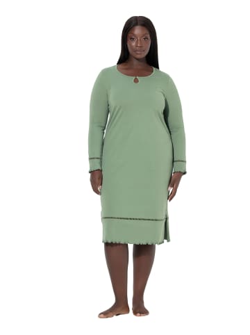 Ulla Popken Nachthemd in khaki