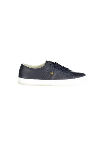 Ralph Lauren Blaue Leder-Sneaker