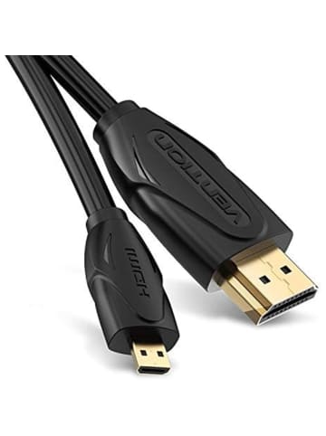 Wisam® Micro-HDMI auf HDMI Kabel 3 Meter schwarz