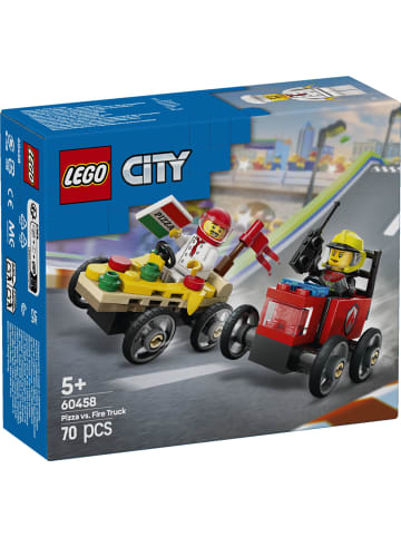 LEGO City 60458 Pizzalieferwagen vs. Löschauto