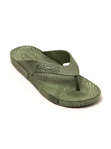 Brasileras Zehentrenner "Gummix" in Militärgrün