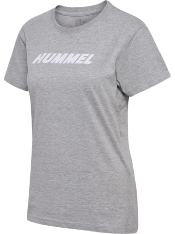 Hummel T-Shirt "Hmlelemental" in Grau