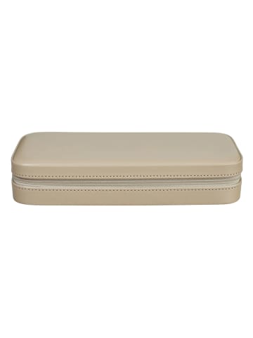 Windrose Merino Schmuckkasten 23 cm in beige
