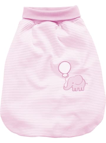 Schnizler Strampelsack Interlock Elefant in Rosa