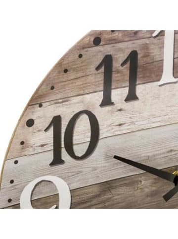 Atmosphera Créateur d'intérieur Wanduhr in braun