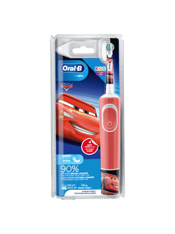 Oral-B Elektrische Zahnbürste "Vitality Kids - Cars" in Rot