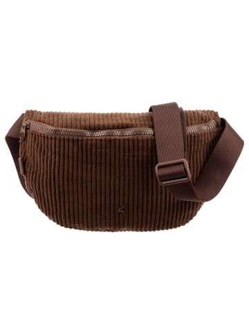 Prato SC17 zeitlose Moonbag aus Breitcord in mocha