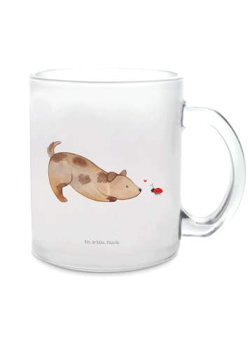 Mr. & Mrs. Panda Teetasse Hund Marienkäfer ohne Spruch in Transparent