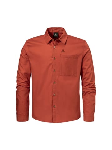 Schöffel Hemd "Shirt Style Chanduy MEN" in dark crabapple