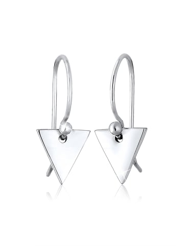 Elli Ohrringe 925 Sterling Silber Dreieck, Geo in Silber