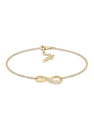 Elli Armband 925 Sterling Silber Infinity in Gold