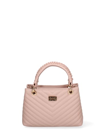 John Richmond Handtasche in ANTIQUE PINK AND GOLD