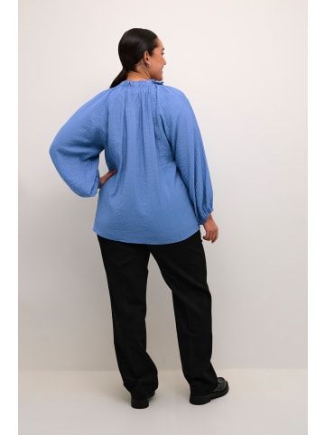 KAFFE curve Langarm-Bluse KClinna in Ebb and Flow