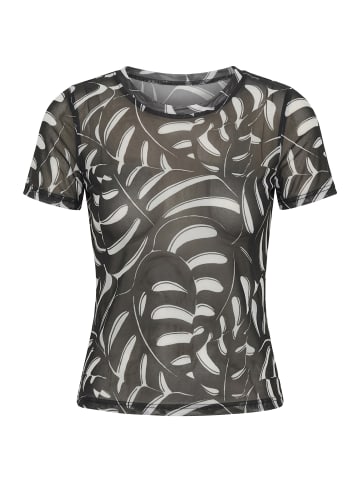 Urban Classics Mesh Tee in blackleaf