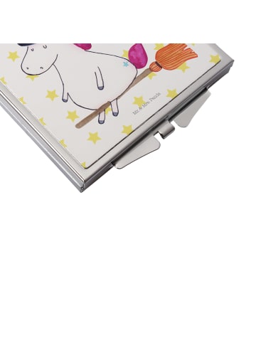 Mr. & Mrs. Panda Reisespiegel Einhorn Hexe ohne Spruch in Weiß