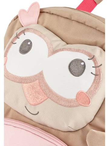Sigikid Kinderrucksack Eule sigibags in Rosa/Braun