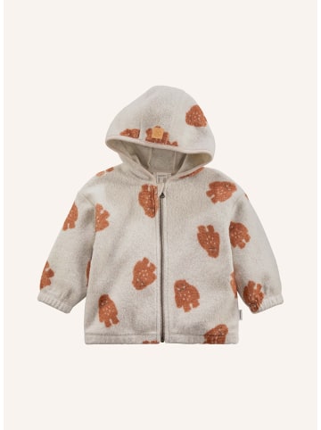 Hessnatur Fleece Jacke in rost