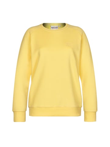 naketano Oversize-Sweatshirt Big Krokettenhorst 20 Yellow Melange