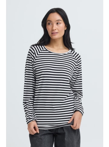 Oxmo Langarmshirt OXNPubby in Weiß