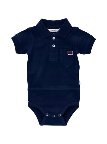 ebbe Kurzarmbody Nino in blau
