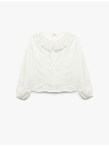 KOTON SHIRTS LS in Ekru