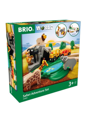 Brio Aktionsspiel Gr. BRIO Bahn Safari Set D Ab 3 Jahre in bunt