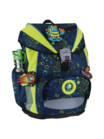 DerDieDas ErgoFlex Light - Schulranzen Set 5tlg. 800g (Neon Crazy) in Neon Crazy