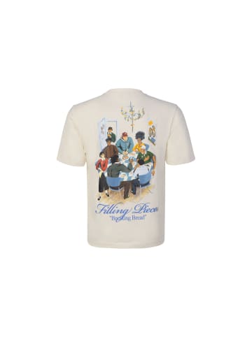 FILLING PIECES T-Shirt Supper in creme