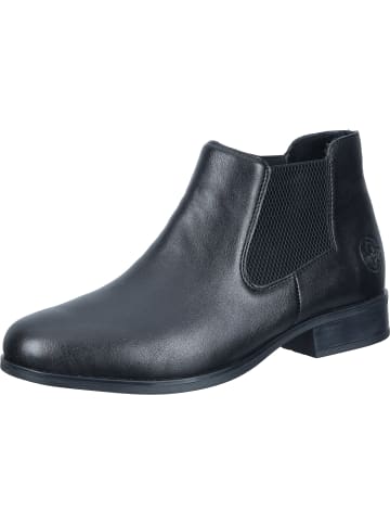 rieker Freizeit Stiefeletten in schwarz/schwarz