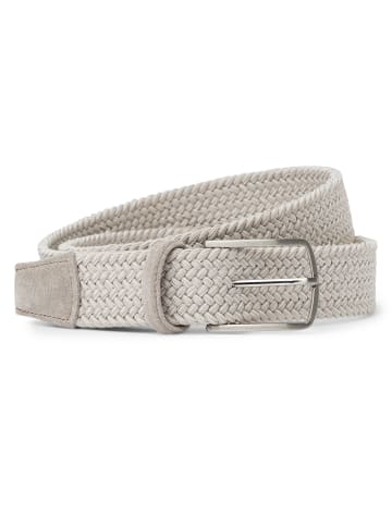 Nils Sundström Gürtel in beige weiß - 0002
