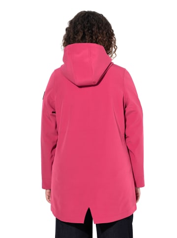 Ulla Popken Softshelljacke in granatpink