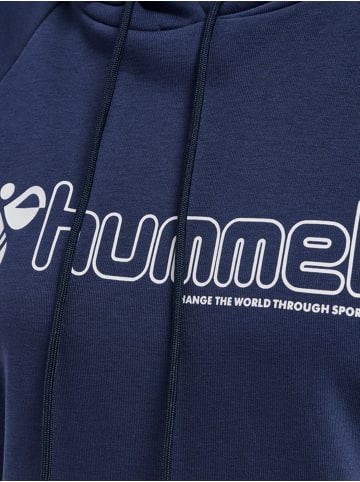Hummel Hummel Verstellbare Taille Kapuzenpullover Raglanärmel Hmlnoni Lebensstil Damen in PEACOAT