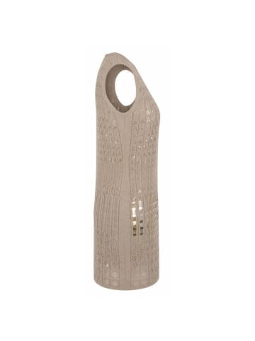 Malo Beige Baumwolle Damen Kleid