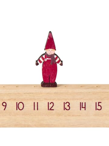 IB Laursen Weihnachtskalender WICHTELMÄNNCHEN 50 cm